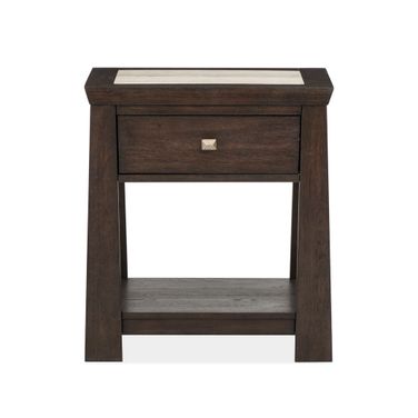 Tauren Open Nightstand In Coffee Bean