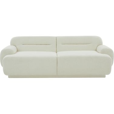 Taylina Boucle Sofa In Ivory