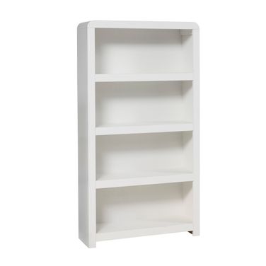 Taylor 60 Inch Bookcase In White