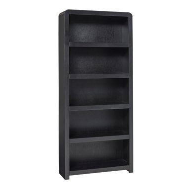 Taylor 74 Inch Bookcase In Black