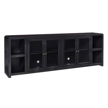Taylor 96 Inch Console with 4 Doors In Black