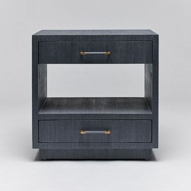 Taylor Bedside Chest In Navy