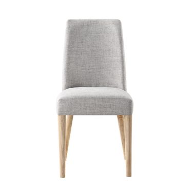 Taylor Fabric Chair In Natural and Gray