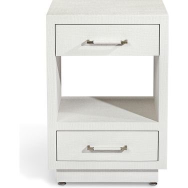 Taylor Small Bedside Chest In White