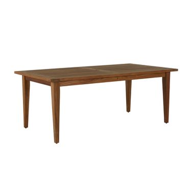 Teak Rectangular Farm Table In Natural Teak