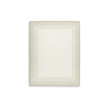 Teelgan Large Rug In Ivory and Tan