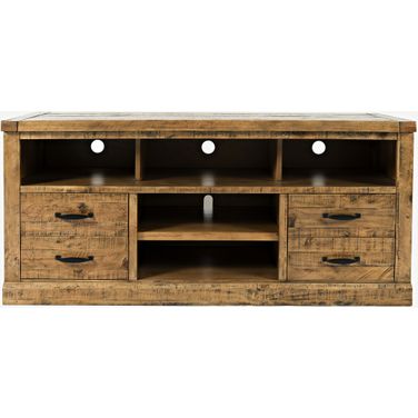 Telluride 60'' TV Console Stand In Gold