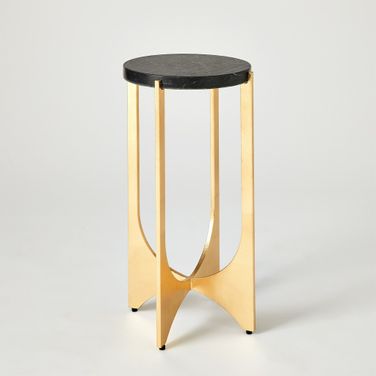 Tempest Table In Gold