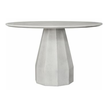 Templo Outdoor Dining Table In Antique White