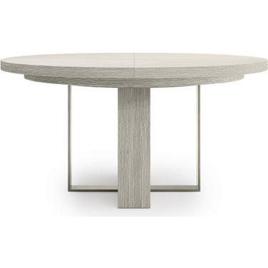 Tempo Round Dining Table In Beige