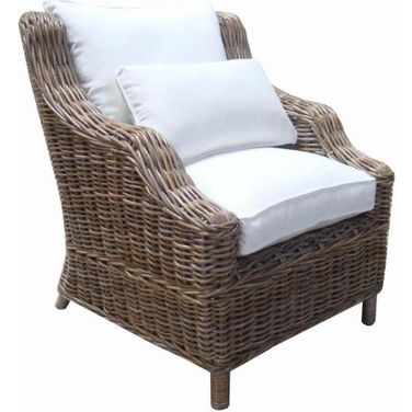 Tenerife Grey Kubu Lounge Chair