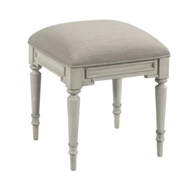 Terrace Stool In White