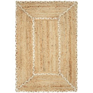 Terrazzo Jute Farmhouse 2' x 3' Indoor Rug In Natural