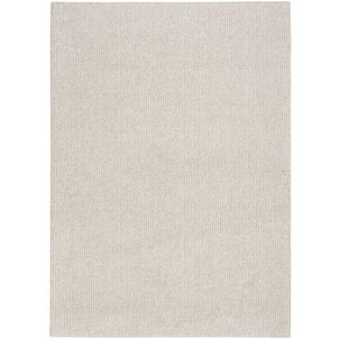 Textured Home 3'11" x 5'11" Indoor Rug In Ivory Beige