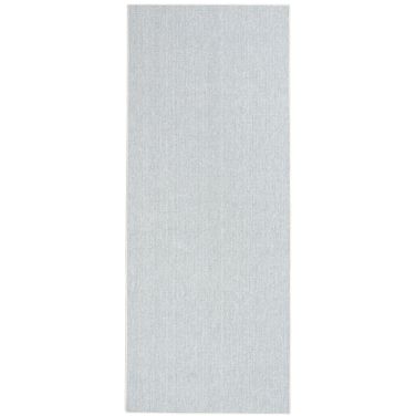 Textured Home Farmhouse 2'3" x 7'6" Indoor Rug In Ivory Blue