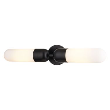 Thalia 24.75 Inch 2 Light Wall Light In Matte Black