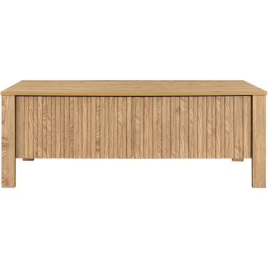Thayer 47 Inch Two Drawer Coffee Table In Natural