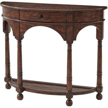 The Bowfront Country Console Table