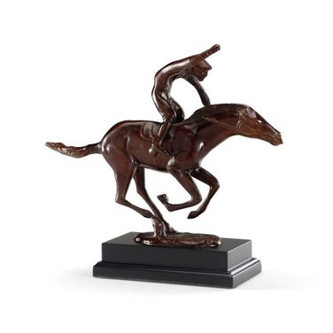 The Racer In Brown