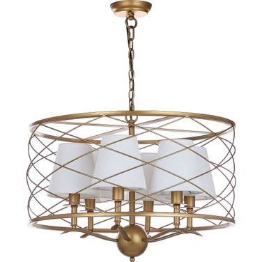 Thea Gold 25.25 Inch Adjustable Pendant Lamp