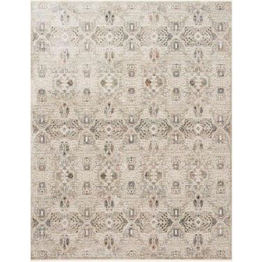 Theia Granite/Ivory 6'7" x 9'6" Rug