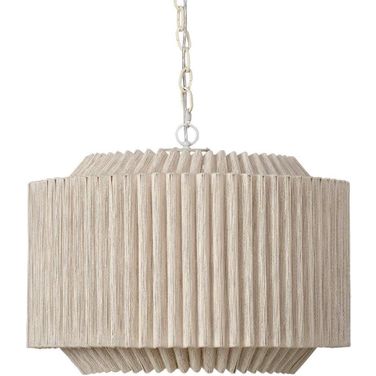 Theory Jute Chandelier In Off White