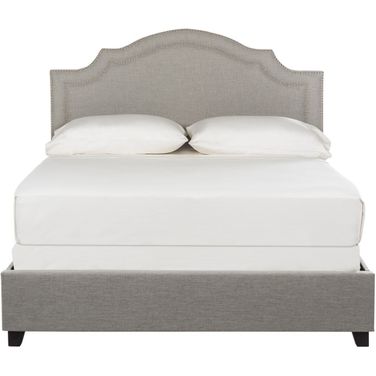 Theron Light Gray Full Bed