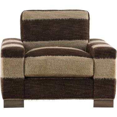 Thom Filicia Home Burke Swivel Chair In Brown