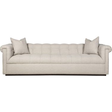Thom Filicia Home Nottingham Extended Sofa In Brown and Tan