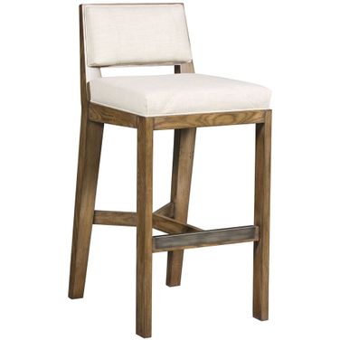 Thom Filicia Home Scoville Barstool In Beige and Brown
