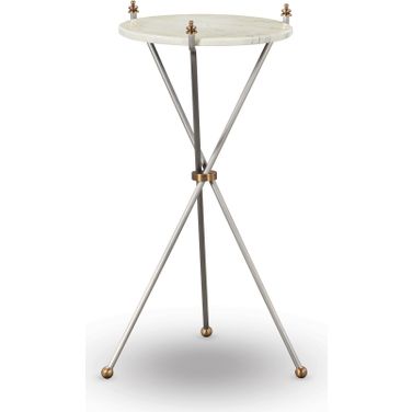 Thomas O'Brien Felix Martini Table In White