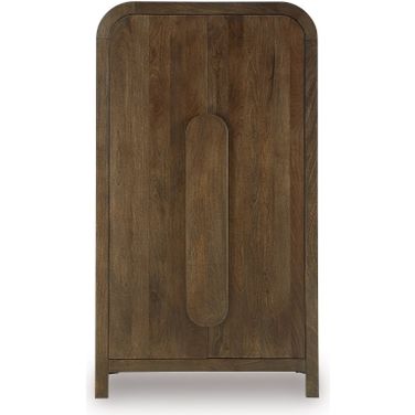 Thoren Accent Cabinet In Medium Brown