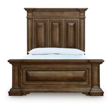 Thoridan Queen Panel Bed In Brown