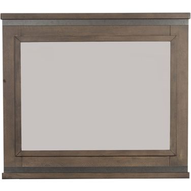 Thornwood Hills Rock Beaten Gray Mirror