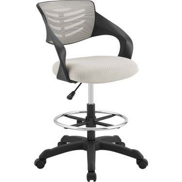 Thrive Gray Mesh Drafting Chair