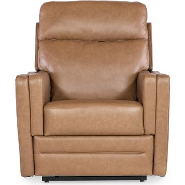 Thyme Power Recliner W/ Power Headrest, Lumbar, And Lift In Brown