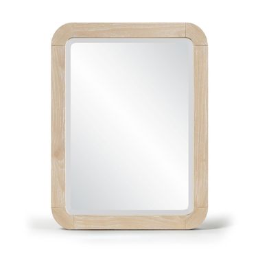 Tiberio Solid Wood Mirror In Natural