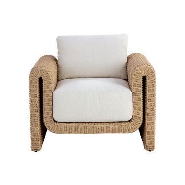 Tibi Armchair In Natural and Louis Cream