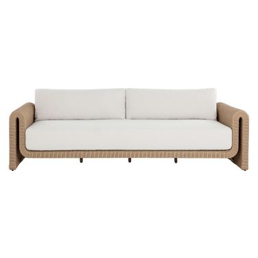 Tibi Sofa In Natural and Louis Cream