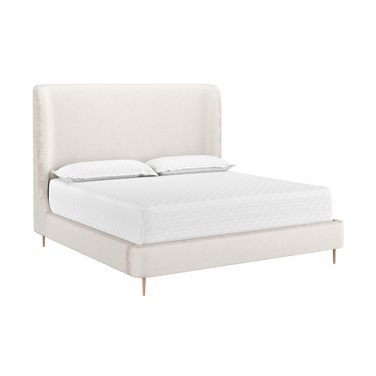 Tierra King Platform Bed In Bergen Taupe