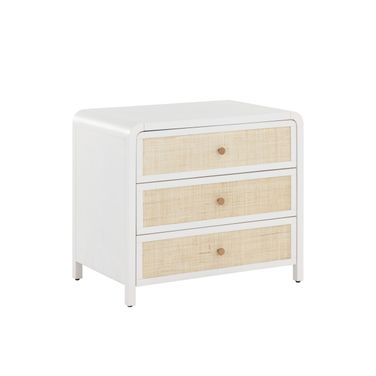 Tierra Nightstand In Natural and Antique White