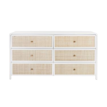 Tierra Small Dresser In Natural and Antique White
