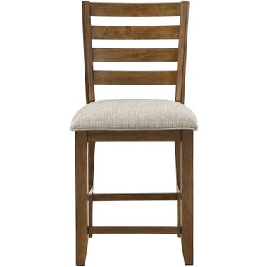 Tigard Counter and Bar Height Chair Set of 2 In Cherry