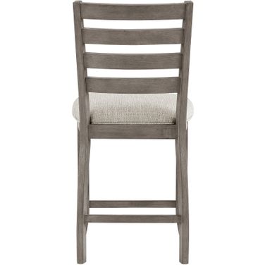 Tigard Counter And Bar Height Chair Set of 2 In Gray