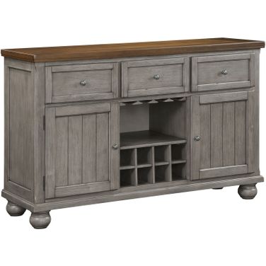 Tigard Server In Brown and Gray
