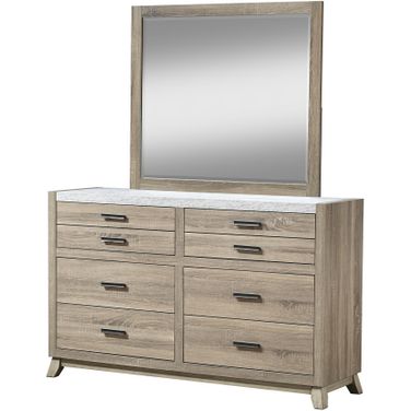 Tilston Dresser Mirror In Natural