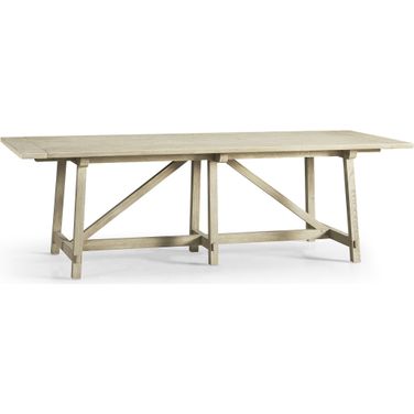 Timeless 96 Inch Sidereal French Laundry Table In Stripped Oak