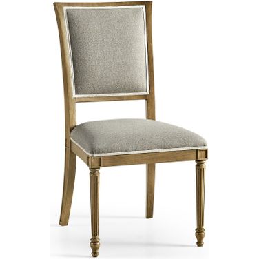 Timeless Flare Upholstered Side Chair Flared Top In Sun Bleached Cherry