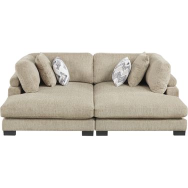 Tinley 2-Piece Chaises In Brown