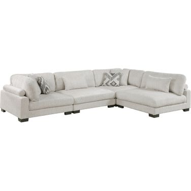 Tinley 4-Piece Modular Sectional In Beige